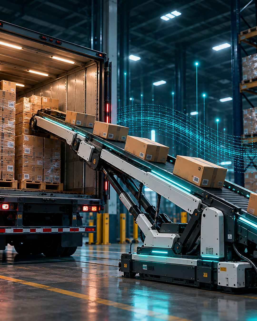 Truck Unloading Robot